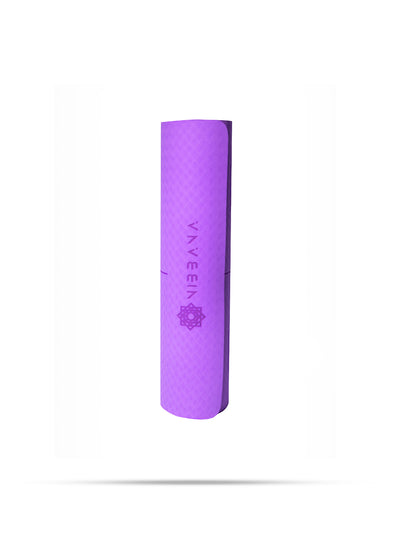 Shop Ignite Single Layer Purple Yoga Mat 4Mm Online | Shop - Yoga Mats only at Nibbana - Your Local Wellness Store