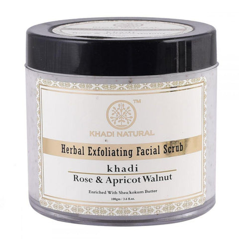 Shop Apricot & Walnut Cream Scrub With Rose - 100G Online | Shop - Facepack only at Nibbana - Your Local Wellness Store