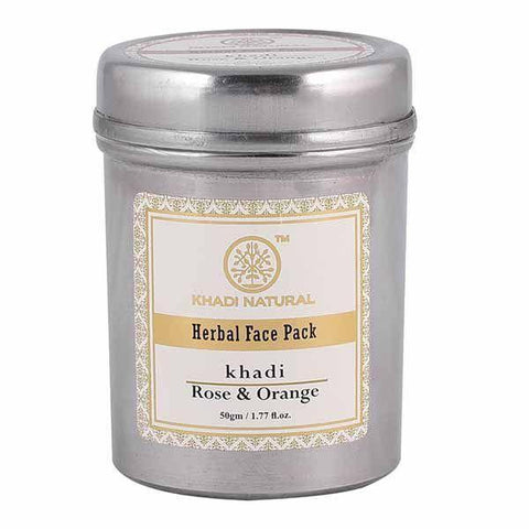 Buy Rose & Orange Face Pack Online | Shop - Facepack only at Nibbana - Your Local Wellness Store