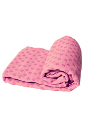 Order Grip Yoga Towel Pink Online | Shop - Yoga Towel only at Nibbana - Your Local Wellness Store