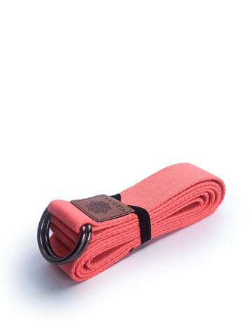 Buy Deluxe Yoga Strap Pink Online | Shop - Yoga Strap only at Nibbana - Your Local Wellness Store- 1