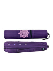 Buy Yoga Mat Carry Bag Purple Online | Shop - Yoga Bags And Carrier only at Nibbana - Your Local Wellness Store