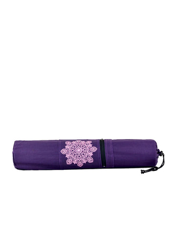 Buy Yoga Mat Carry Bag Purple Online | Shop - Yoga Bags And Carrier only at Nibbana - Your Local Wellness Store