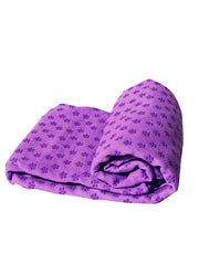 Order Grip Yoga Towel Purple Online | Shop - Yoga Towel only at Nibbana - Your Local Wellness Store