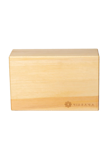 Order Wooden Yoga Block Online | Shop - Yoga Blocks only at Nibbana - Your Local Wellness Store