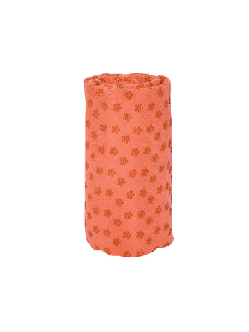 Buy Grip Yoga Towel Orange Online | Shop - Yoga Towel only at Nibbana - Your Local Wellness Store