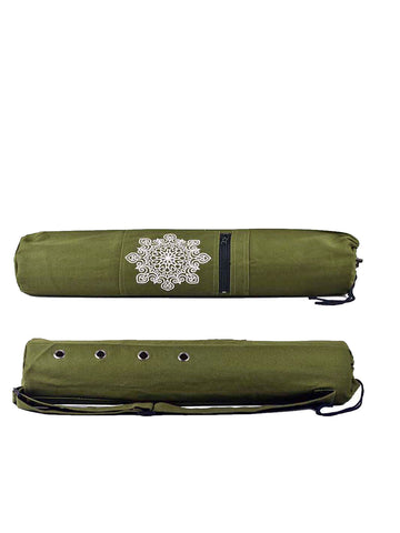 Order Yoga Mat Carry Bag Green Online | Shop - Yoga Bags And Carrier only at Nibbana - Your Local Wellness Store