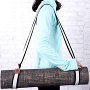 Shop Yoga Mat Carry Strap Black White Online | Shop - Yoga Bags And Carrier only at Nibbana - Your Local Wellness Store